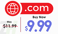 get cheapest com domain name